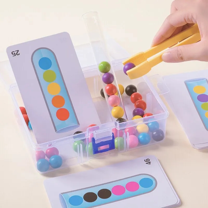 Kids Education Youtube - Clip Beads Test Tube Toy para