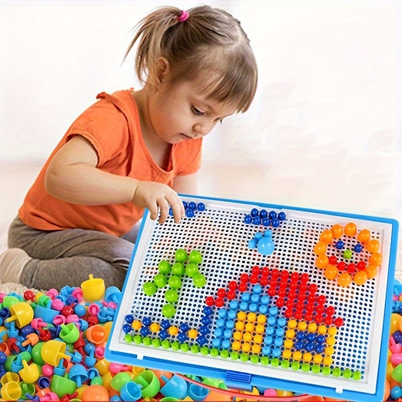 Free Educational Games For Kids - Conjunto de pegboard, brinquedo educacional, blocos