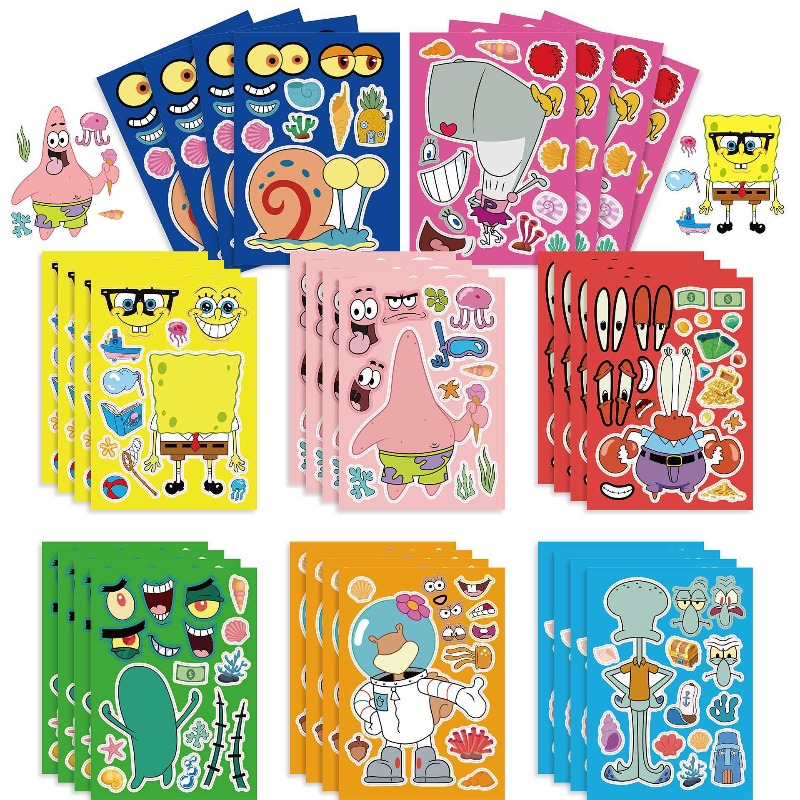 Free Educational Games For Kids - Quebra-Cabeça Interativo Educacional do Bob Esponja,