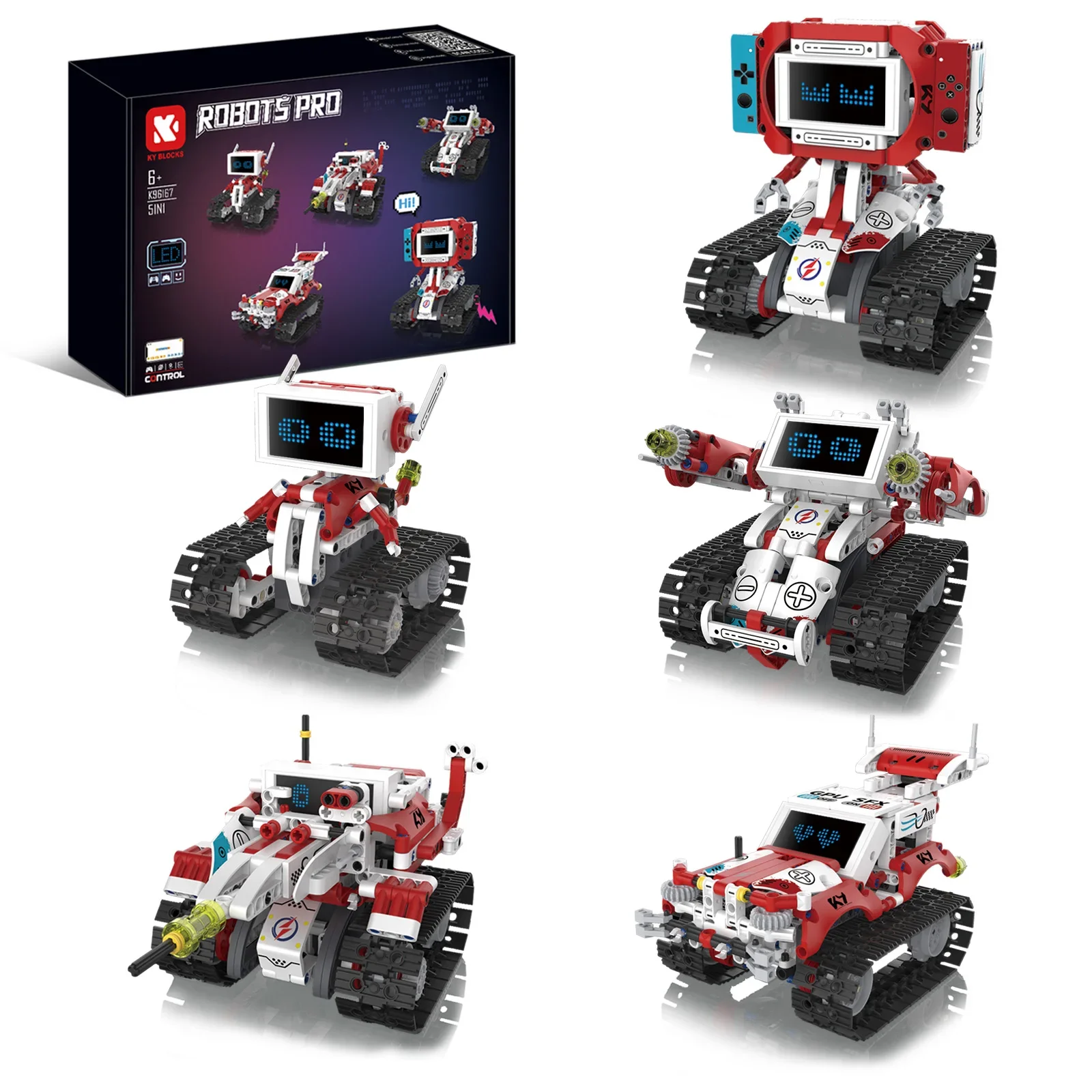 Kids Education Free App - Carro Robô RC Transformável 5 em