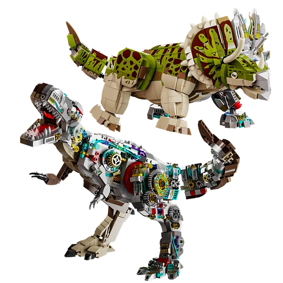 Kids Education World - Dinosaur World Assembly Building Block, Tyrannosaurus