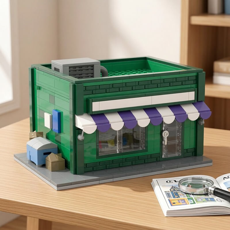 Kids Education Card - Blocos de Montar MOC Modular Mini