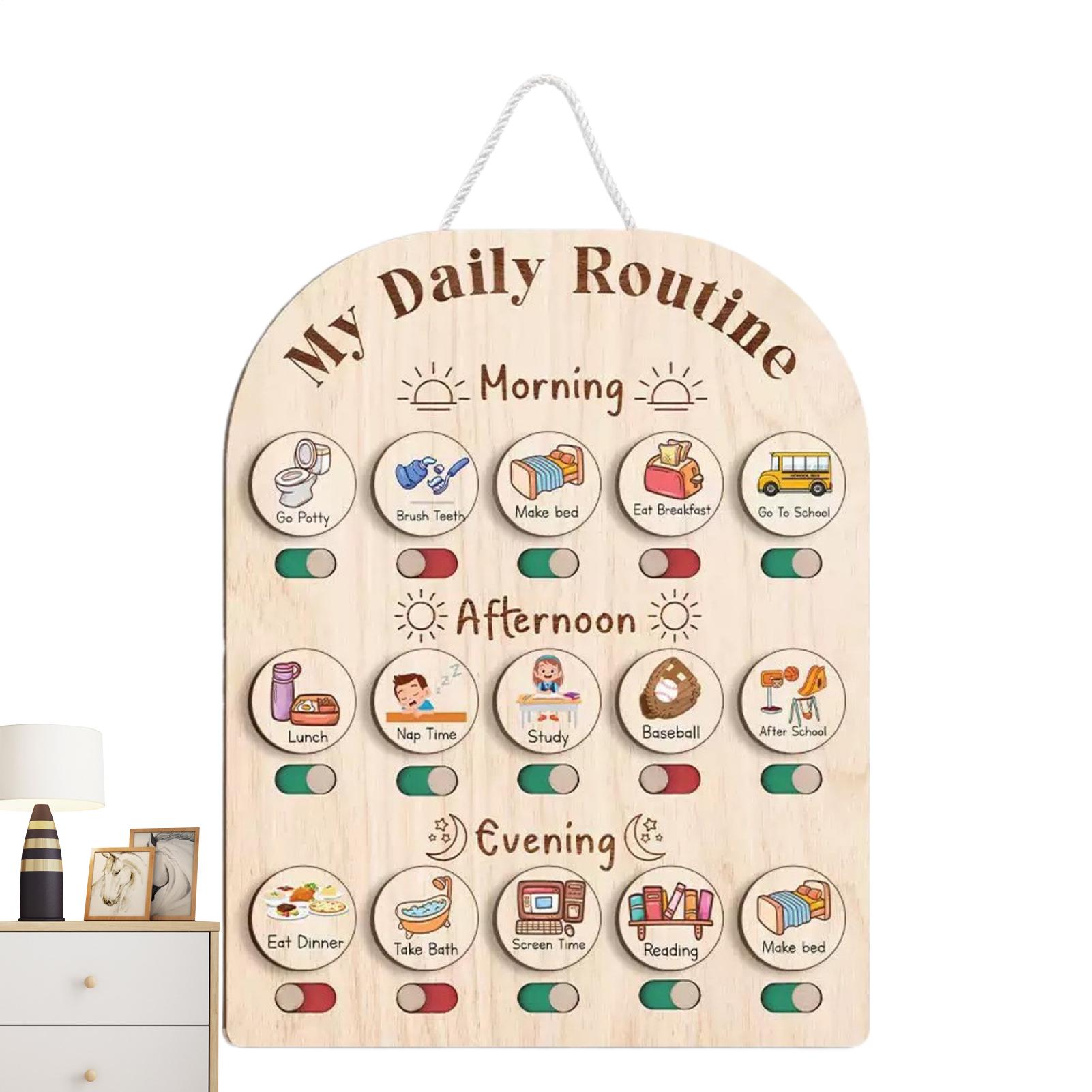 Kids Education Planner - Horário visual para crianças, hora de