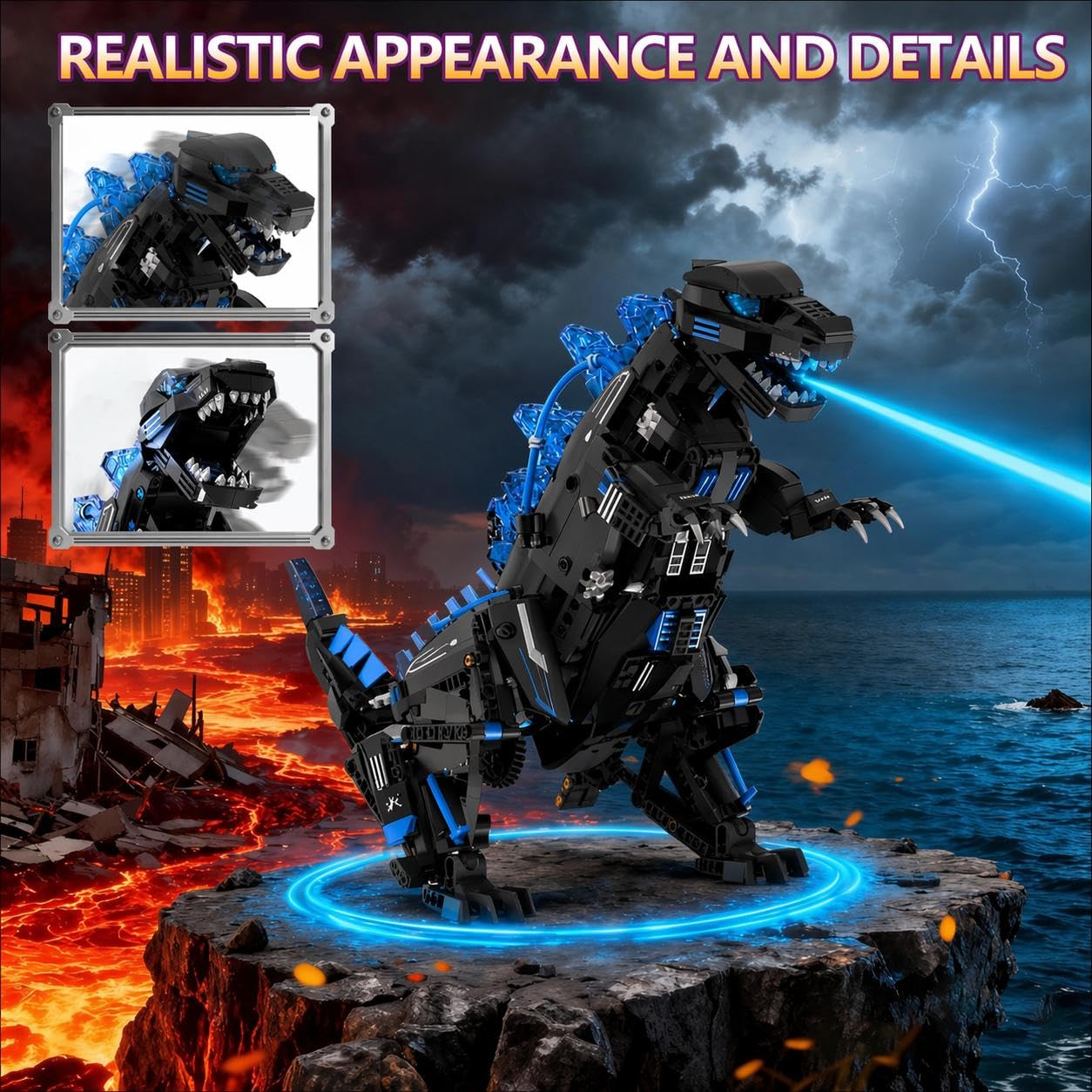 Kit de construção de robô dino - Kids Education Free App avaliação e preço