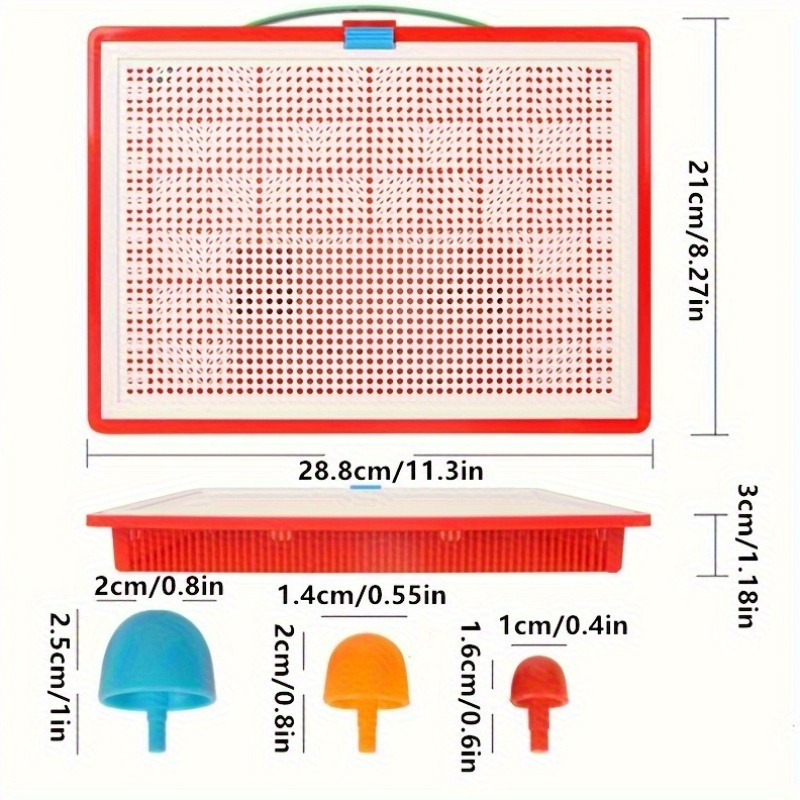 Conjunto de pegboard, brinqued - Free Educational Games For Kids avaliação e preço