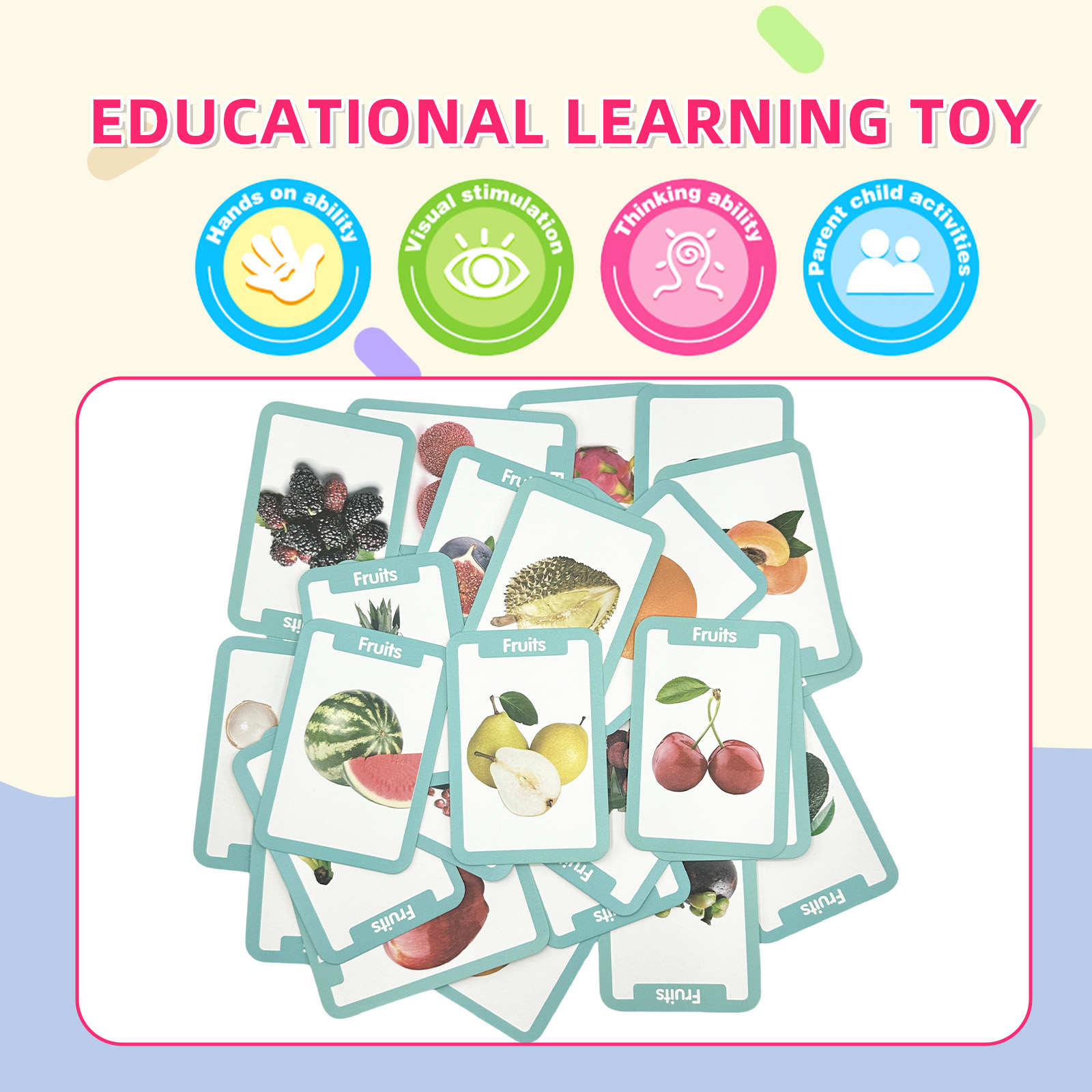 Cartões de Aprendizagem Montes - Kids Education Card avaliação e preço