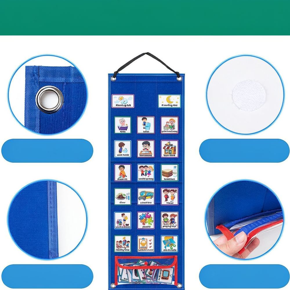 Calendário visual para ajudar  - Kids Education Planner avaliação e preço