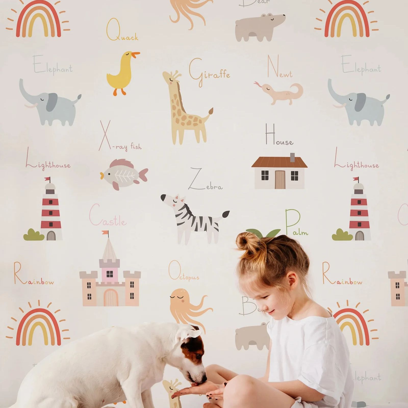 Papel de Parede Educacional pa - Kids Education Nursery avaliação e preço
