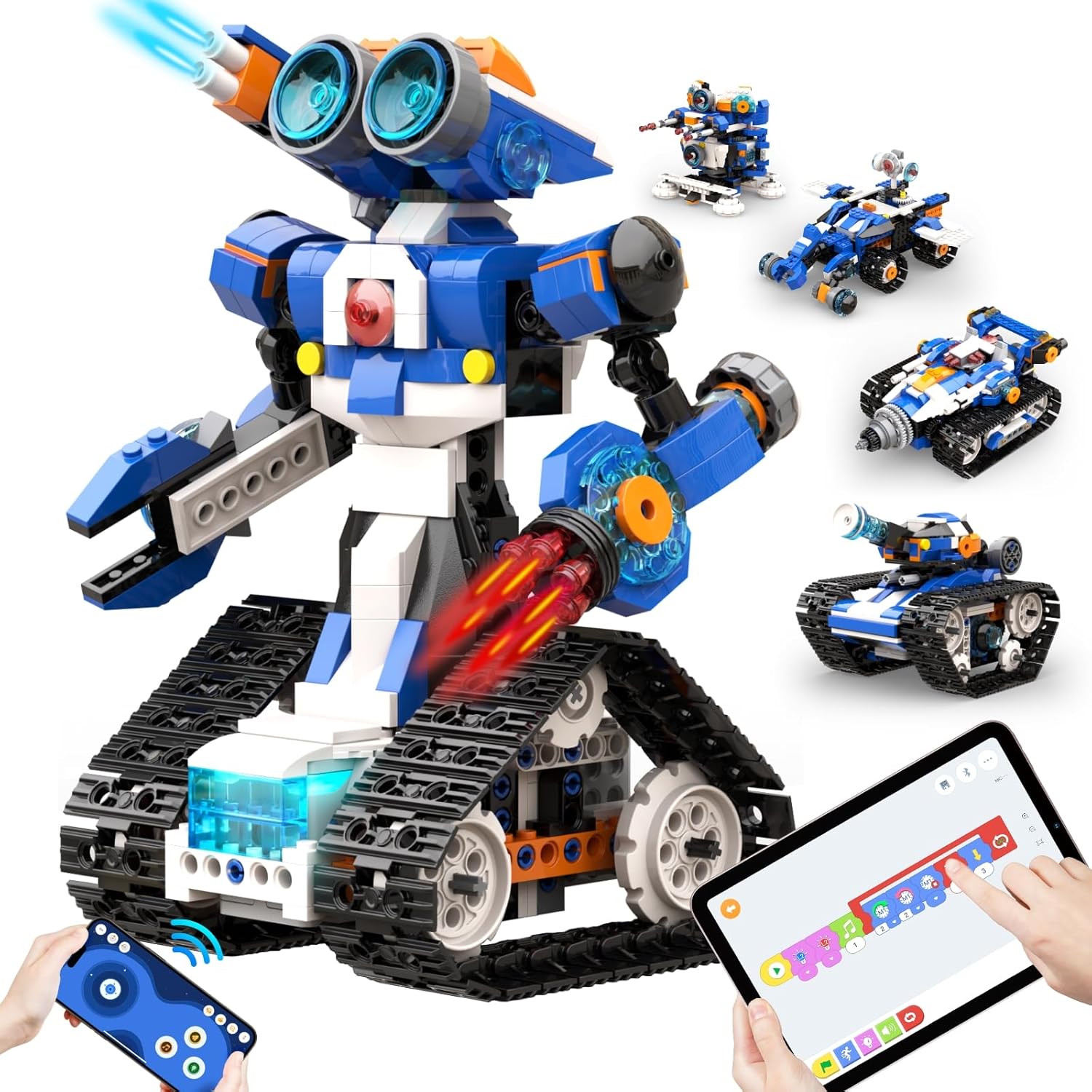 Kit Robô Apitor J 6 em 1 STEM  - Kids Education Free App avaliação e preço