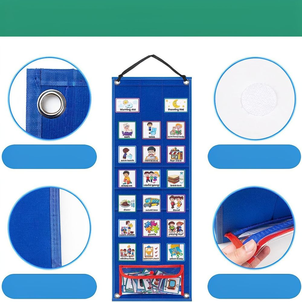 Planejador visual de rotinas p - Kids Education Planner avaliação e preço