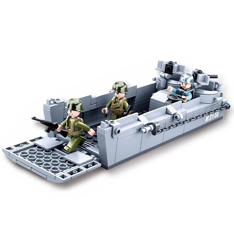Sluban ww2 eua militar higgins - Kids Education World avaliação e preço