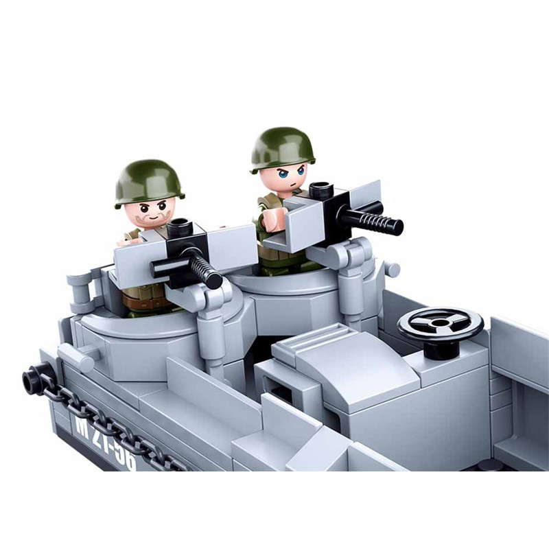 Sluban ww2 eua militar higgins - Kids Education World avaliação e preço