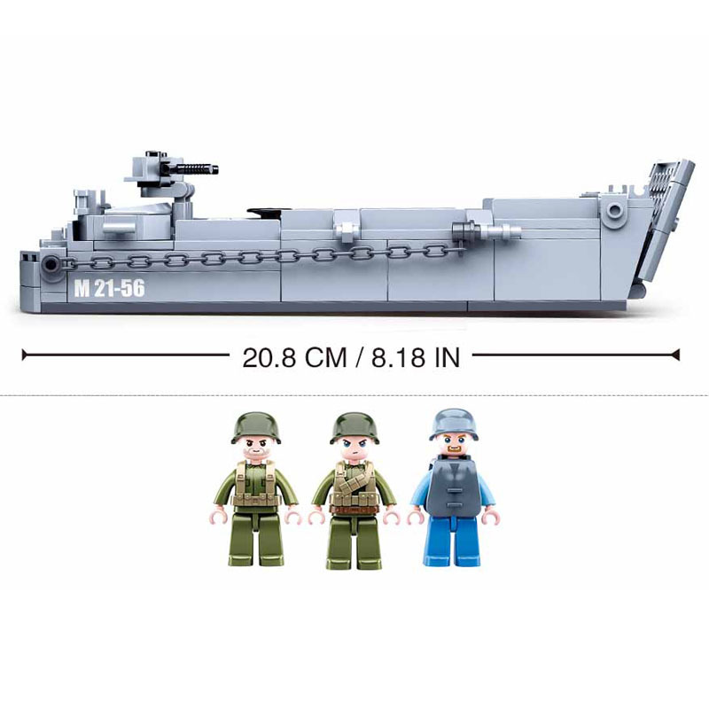 Sluban ww2 eua militar higgins - Kids Education World avaliação e preço