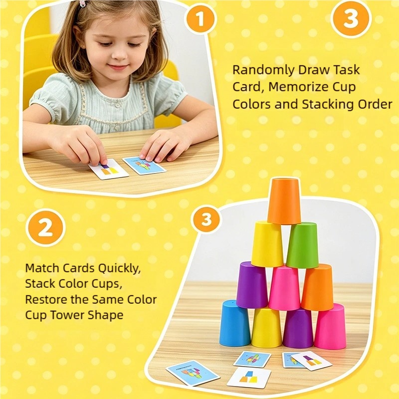 Brinquedo de Empilhamento Rápi - Kids Education Help avaliação e preço