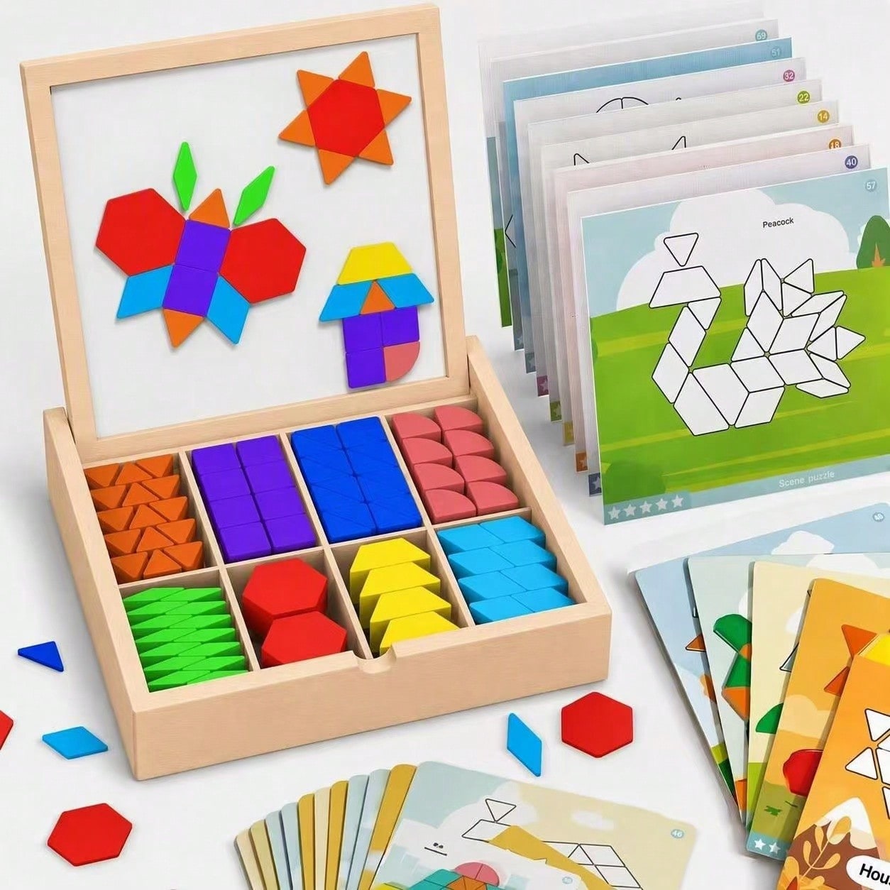 Conjunto de 225 peças de quebr - Kids Education Help avaliação e preço