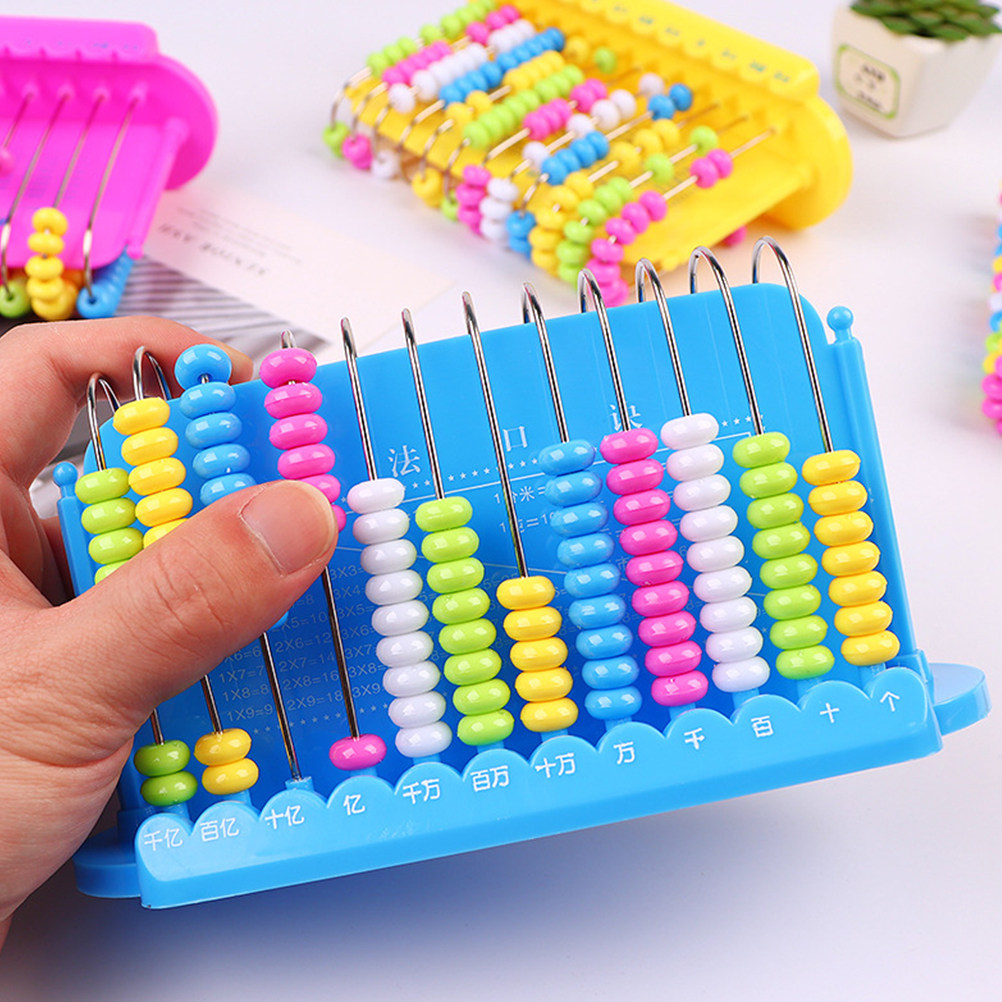 Ábaco de 12 Hastes para Contag - Kids Education Calculator avaliação e preço