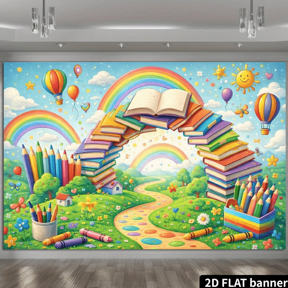 Tapeçaria Colorida para Quarto - Kids Education Nursery avaliação e preço