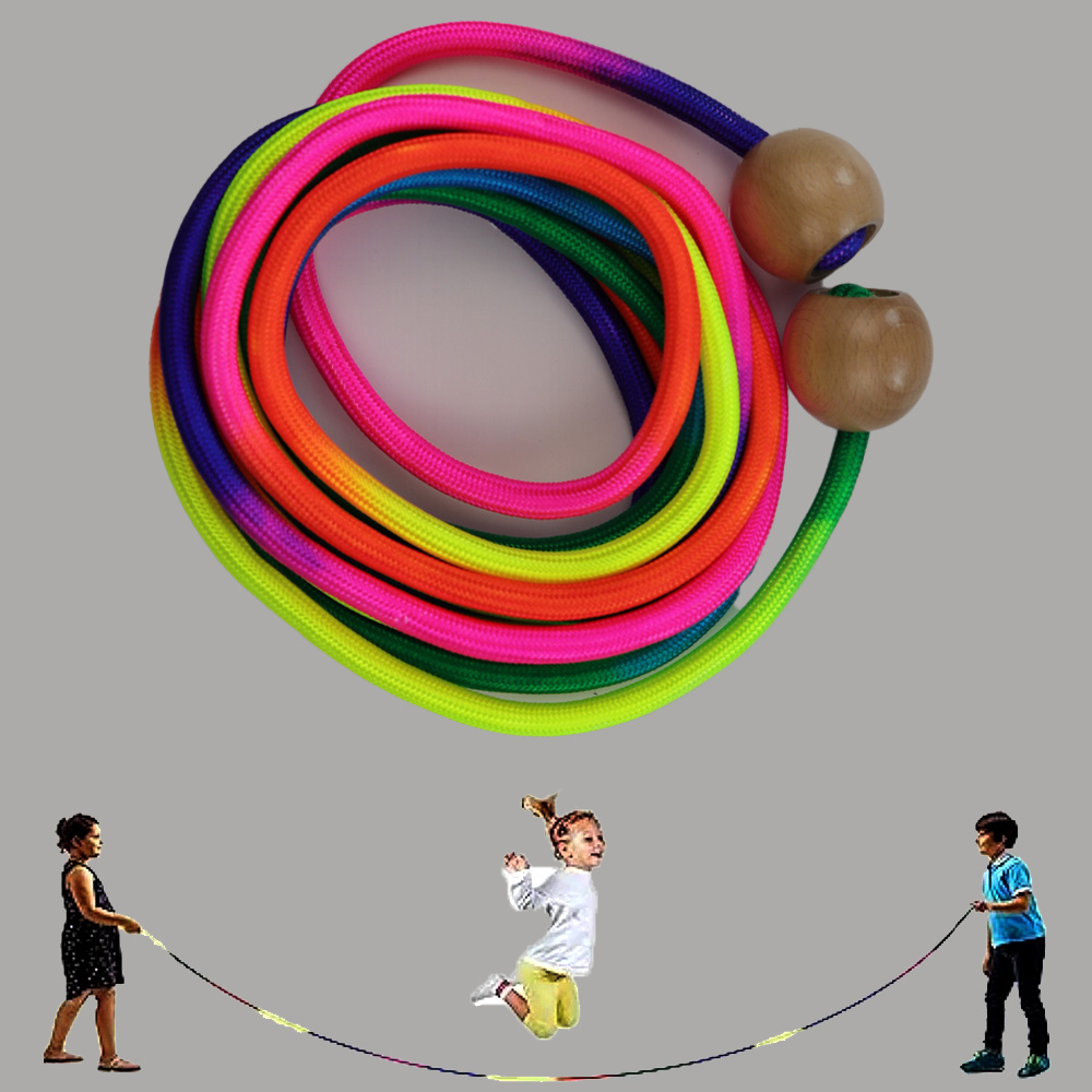 Corda de saltar arco-íris long - Kids Education Group avaliação e preço