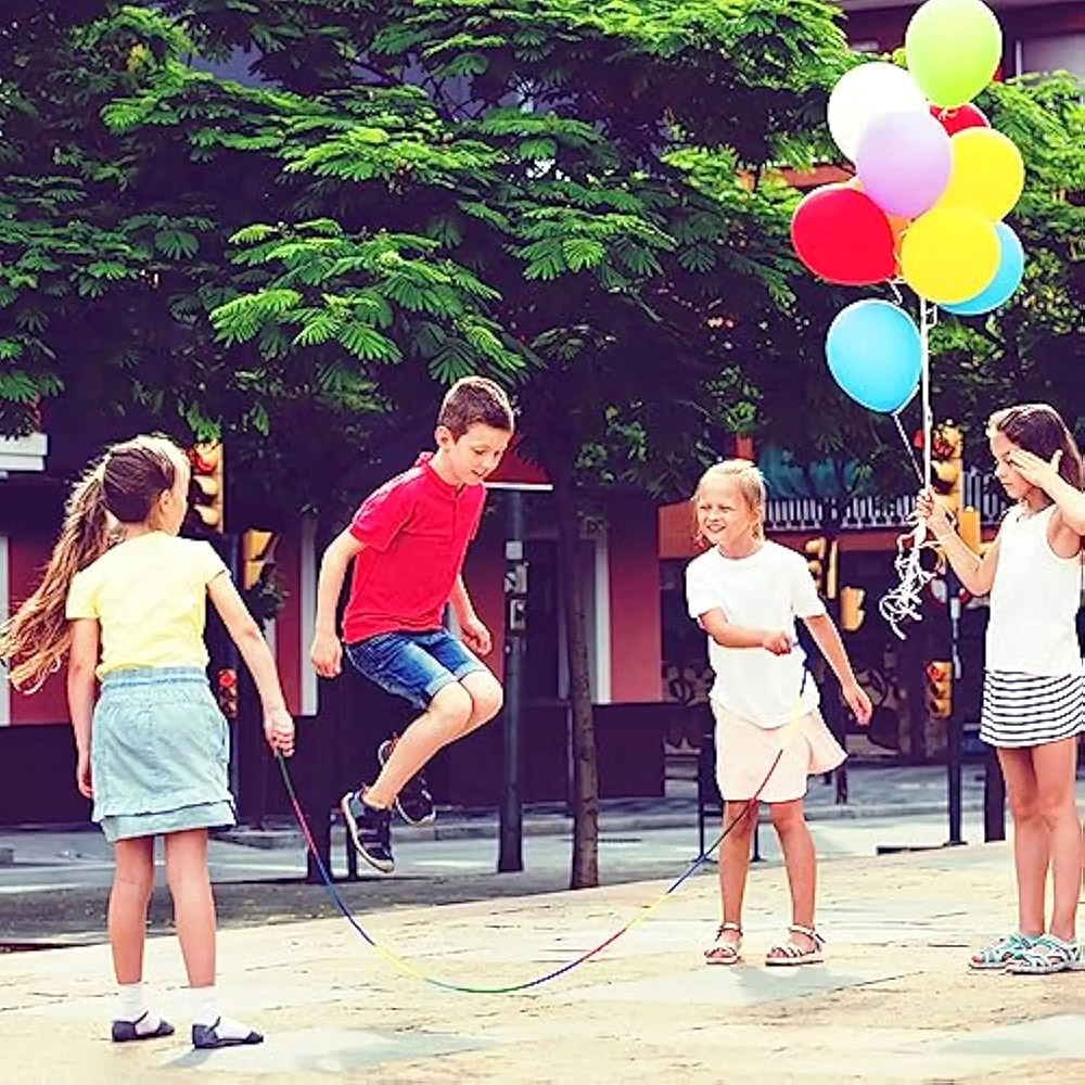 Corda de saltar arco-íris long - Kids Education Group avaliação e preço