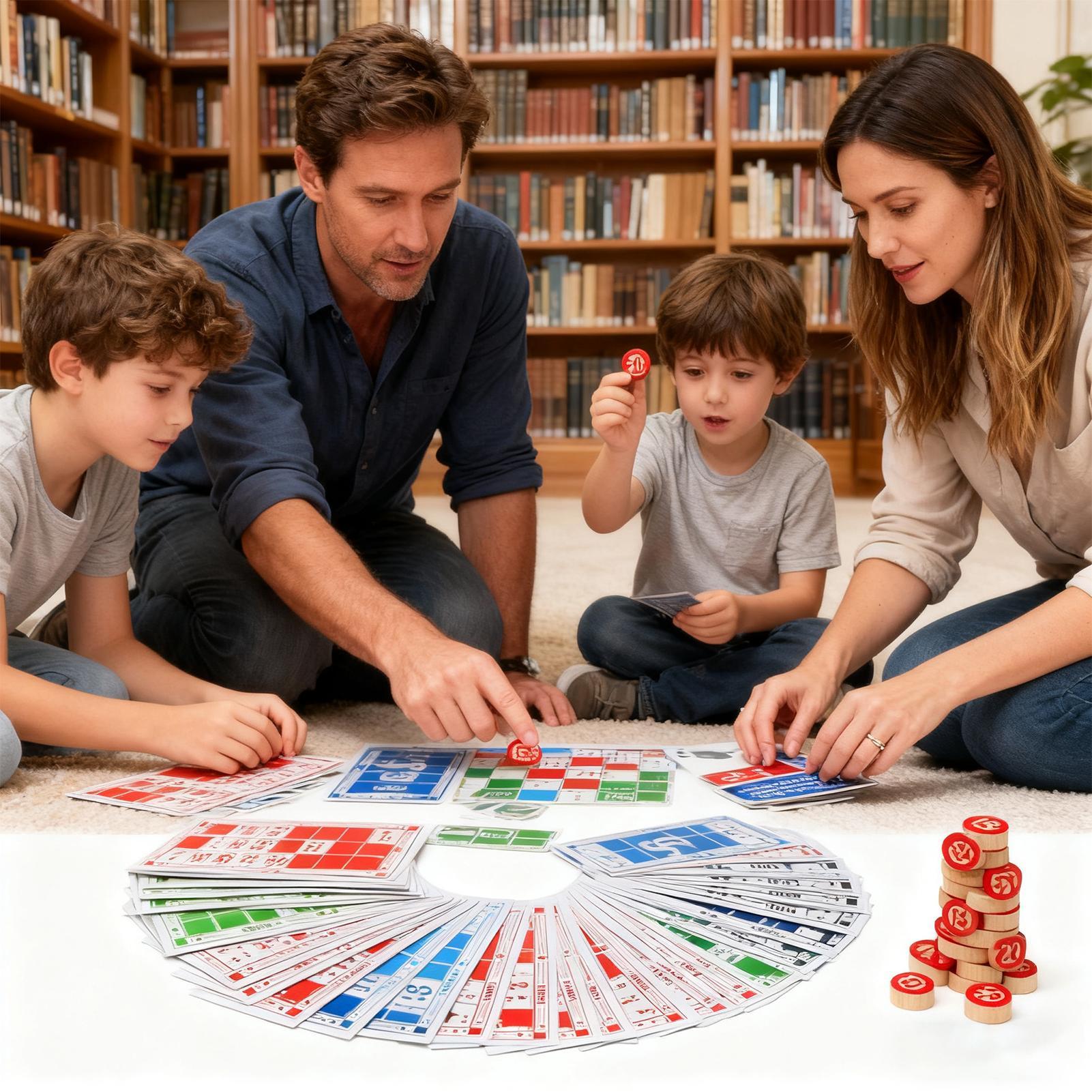 Jogo de cartas de bingo de mad - Kids Education Group avaliação e preço